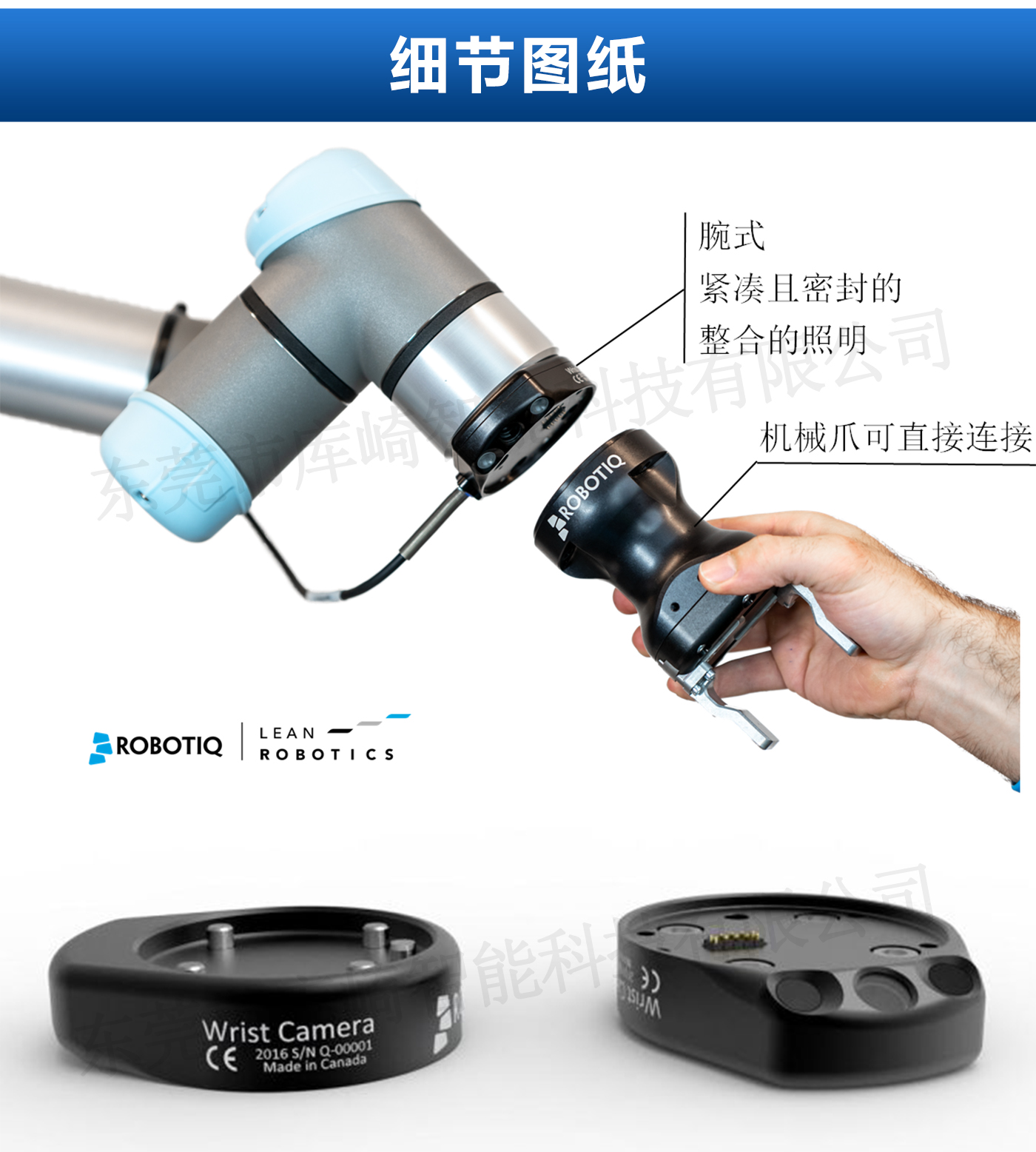 Robotiq wrist camera腕部相机