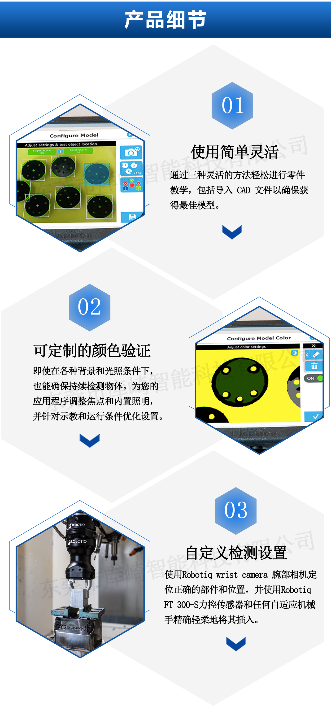 Robotiq视觉相机产品特点