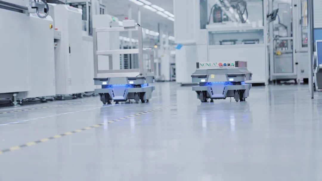 MiR250移动机器人在精博电子公司应用
