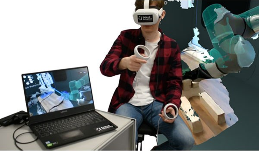 远程人机协作不再只是梦,优傲为其协作机器人加入VR技术